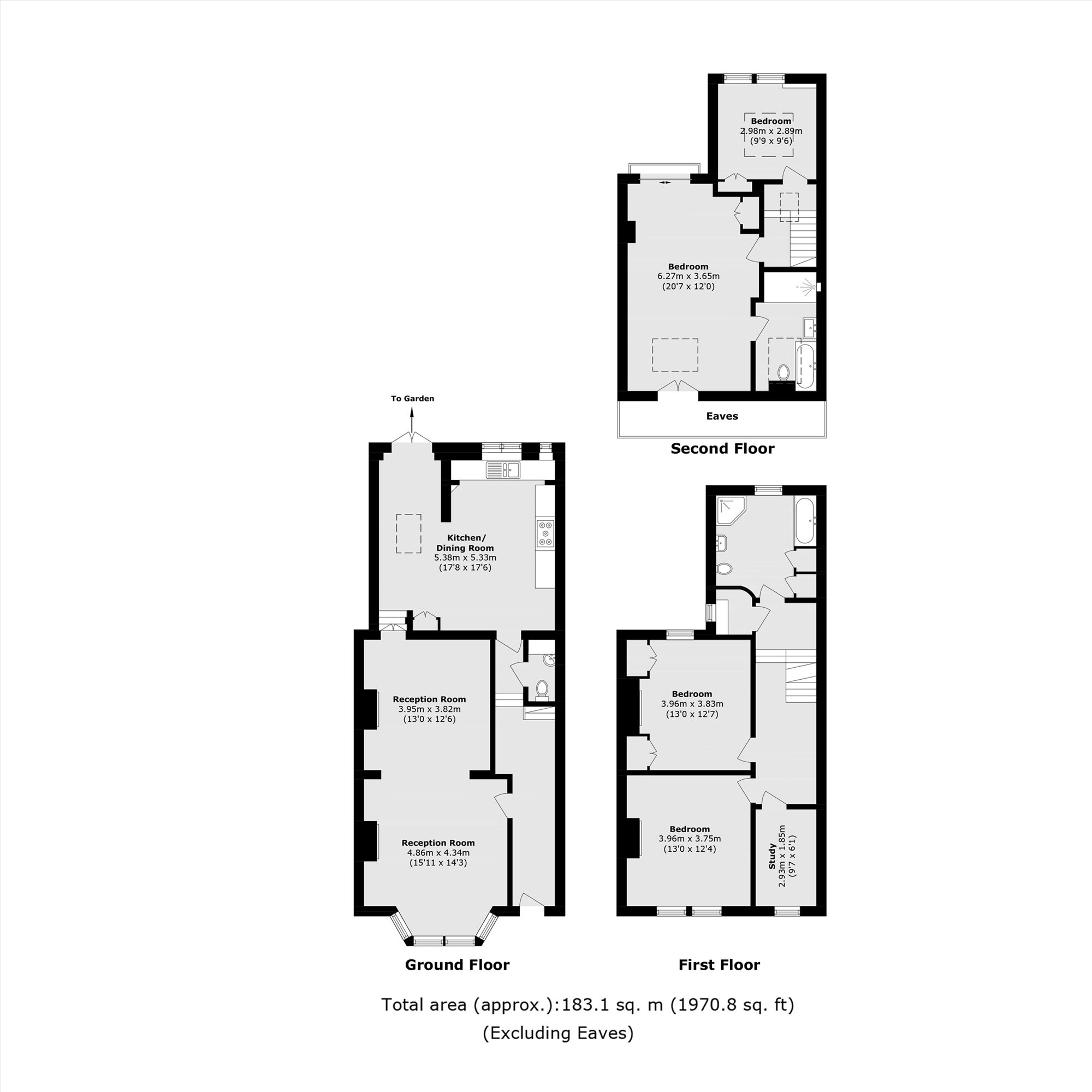130, Brockley Rise, London floorplan