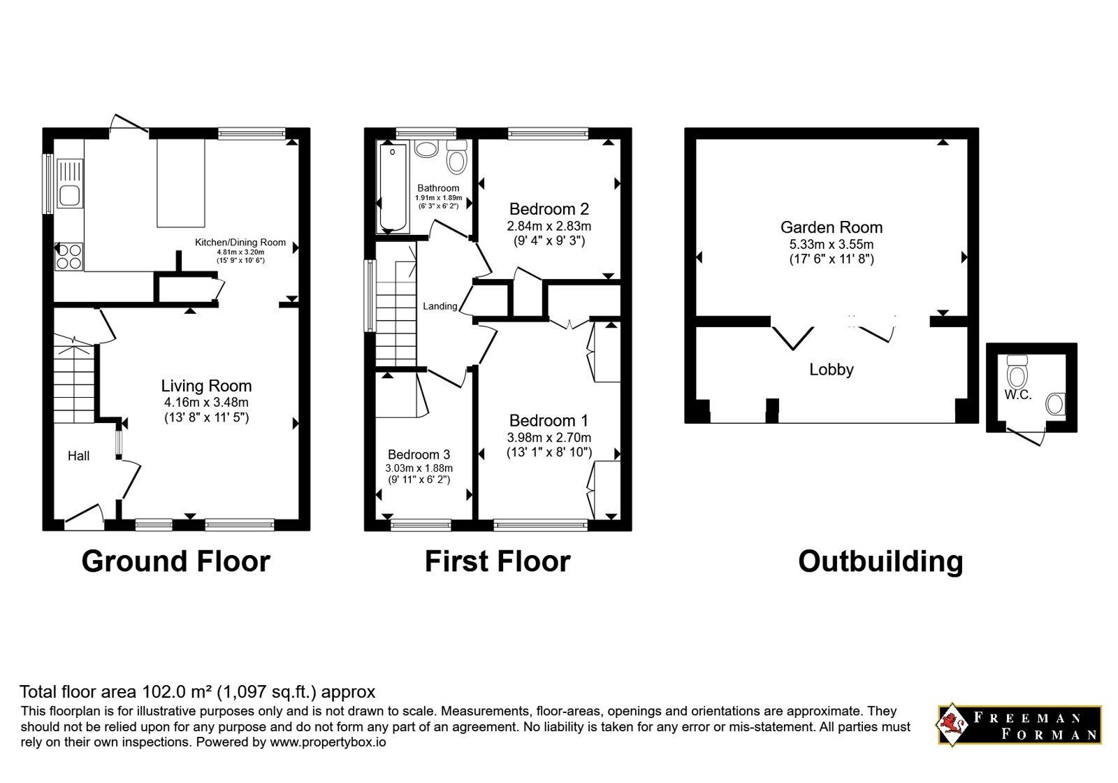 41, Longmead Way, Kent floorplan