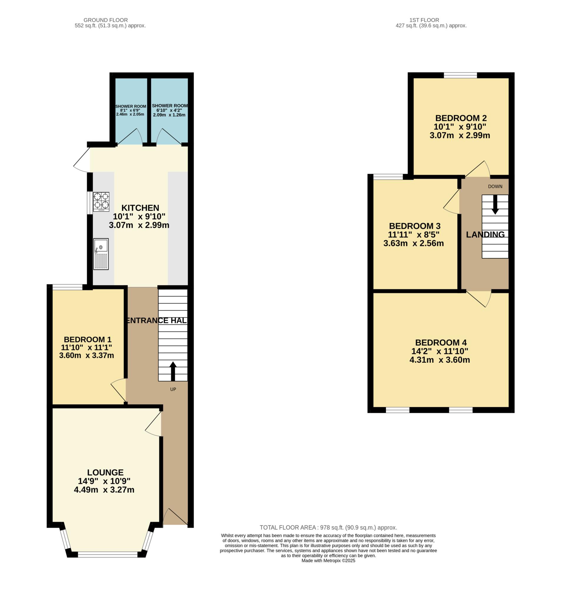 West Hill, Reading floorplan