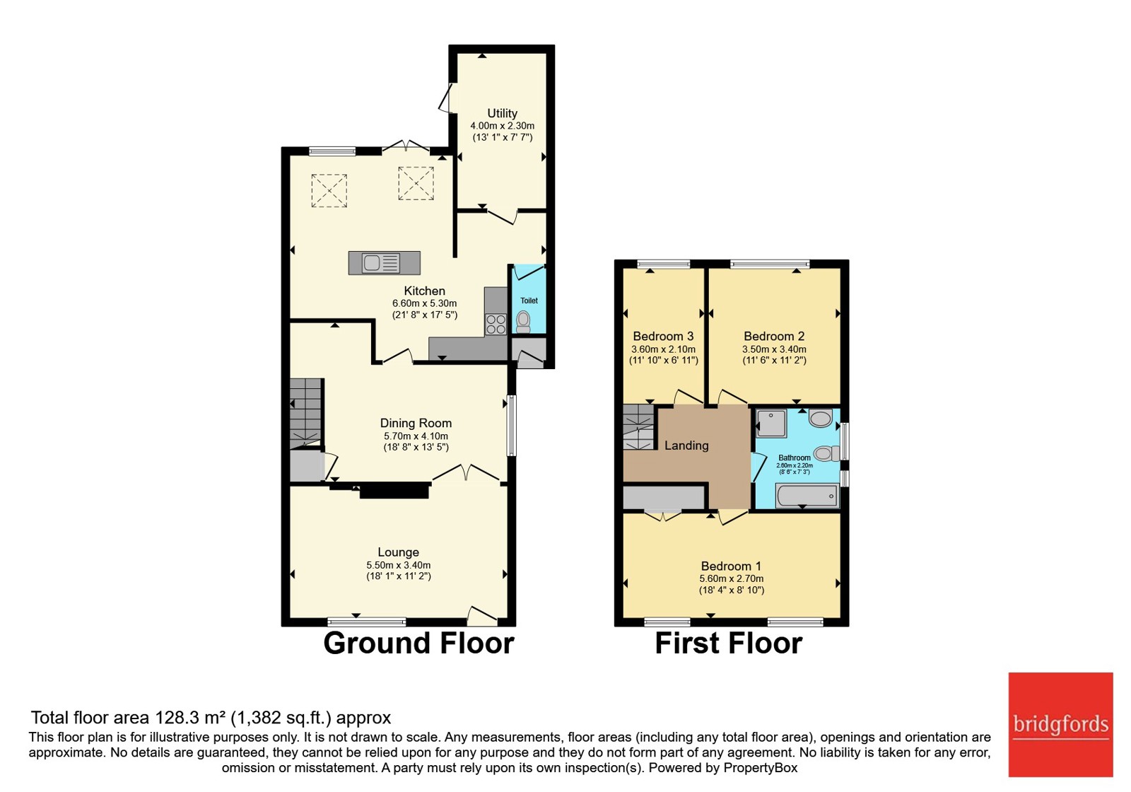 56, St. Bedes Close, Durham floorplan