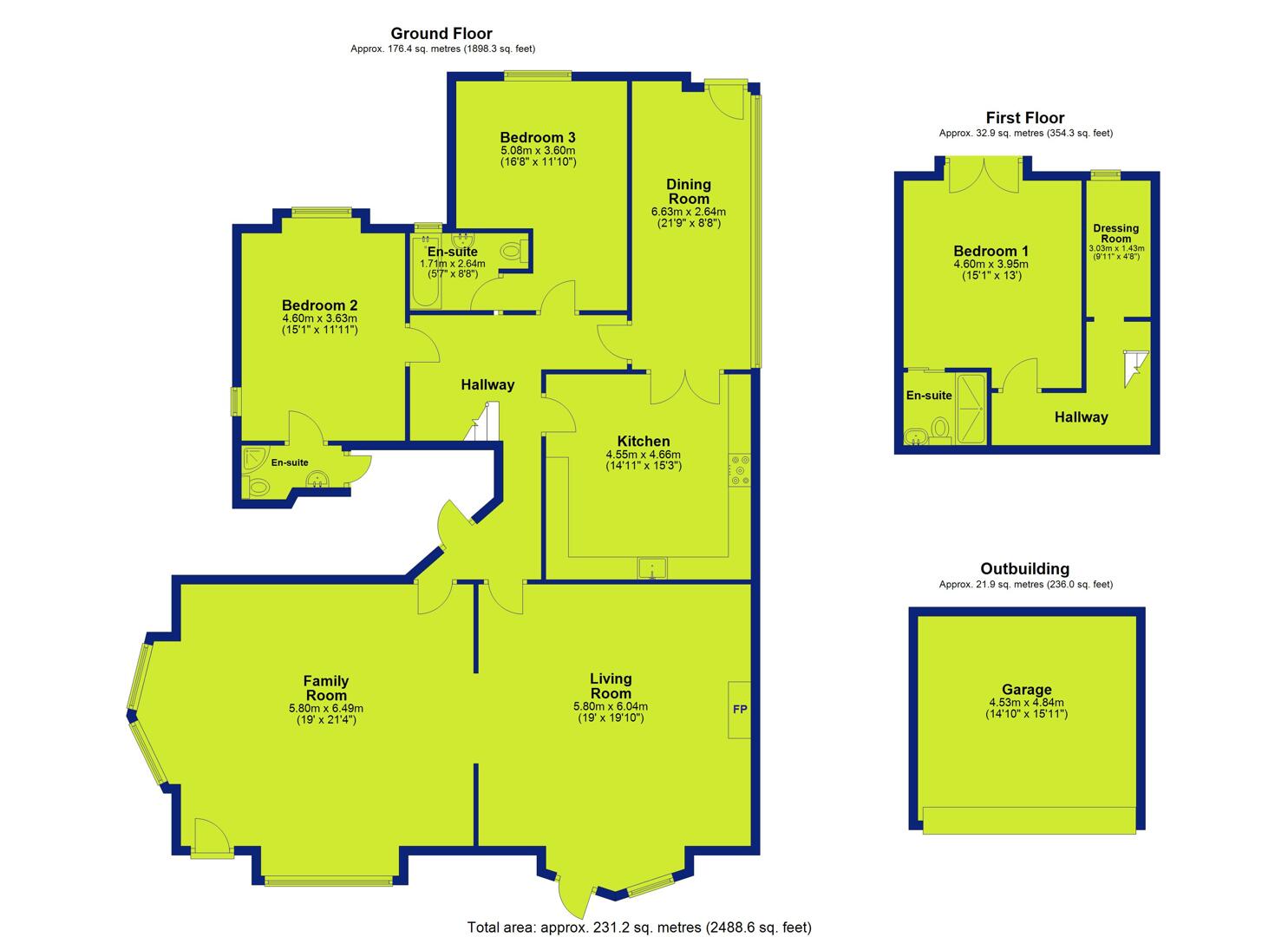 Flat 1, 27, Lenton Avenue, Nottingham floorplan