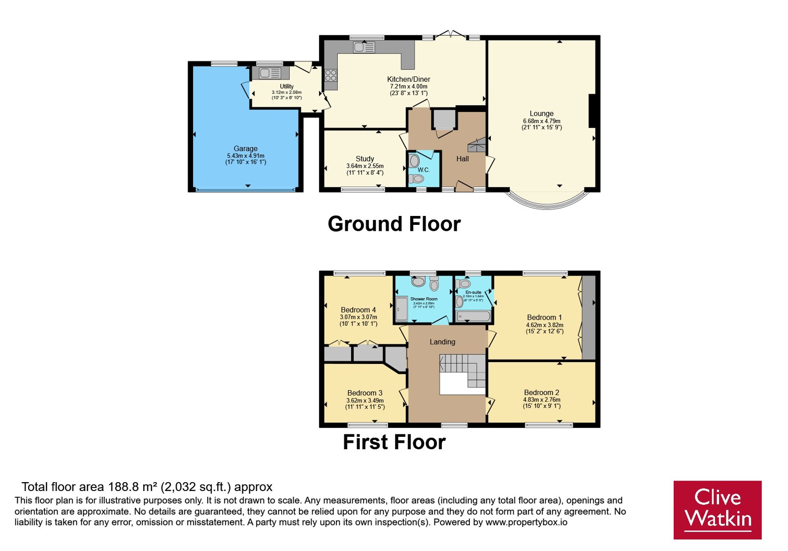 79, Parkgate Road, Cheshire floorplan