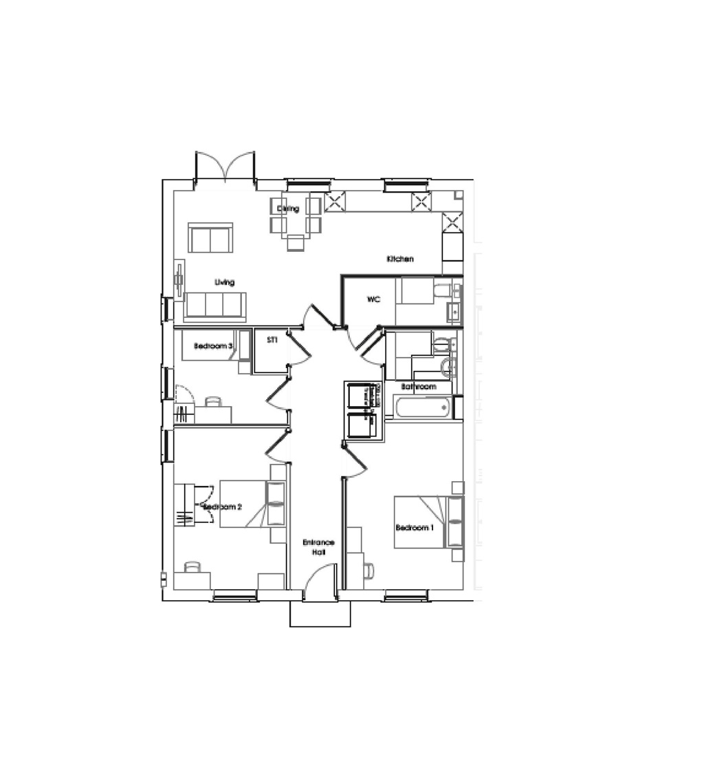 Plot 3a, The Halesworth, Small Acres, Chelmsford floorplan