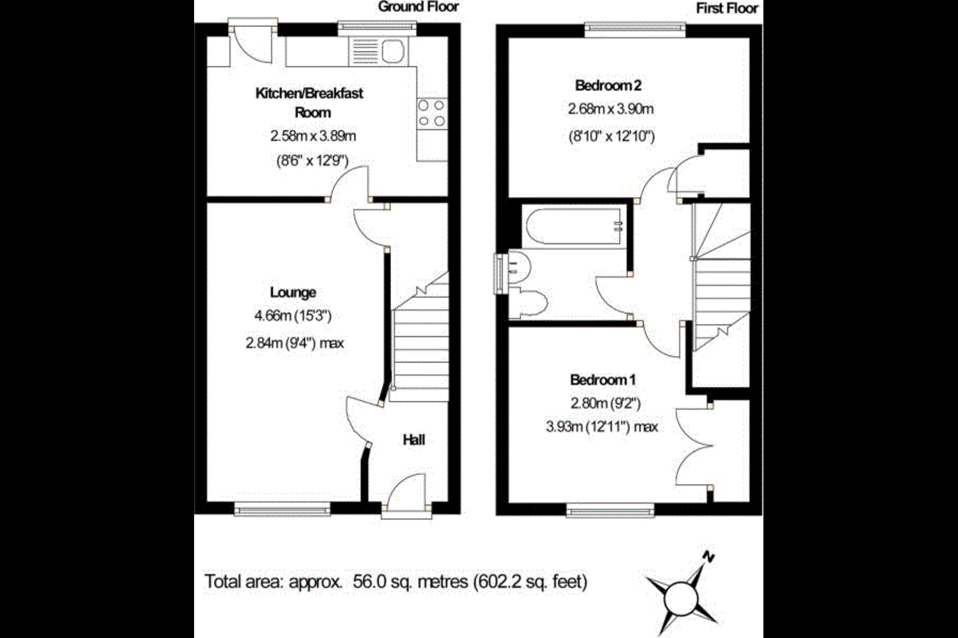 2 Bedrooms Terraced house for sale in Percheron Drive, Knaphill, Woking GU21