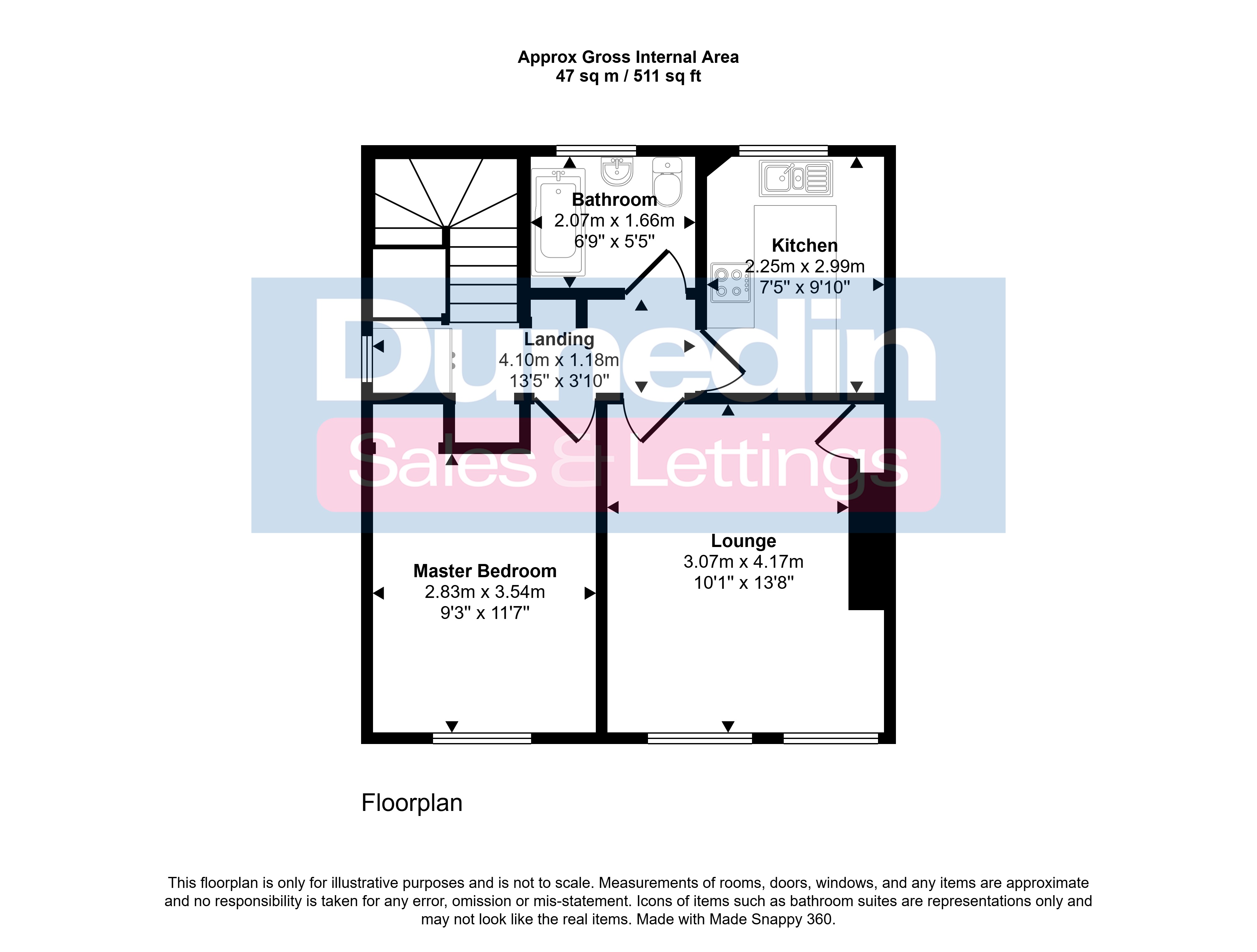 56, Lannacombe Road, Birmingham floorplan
