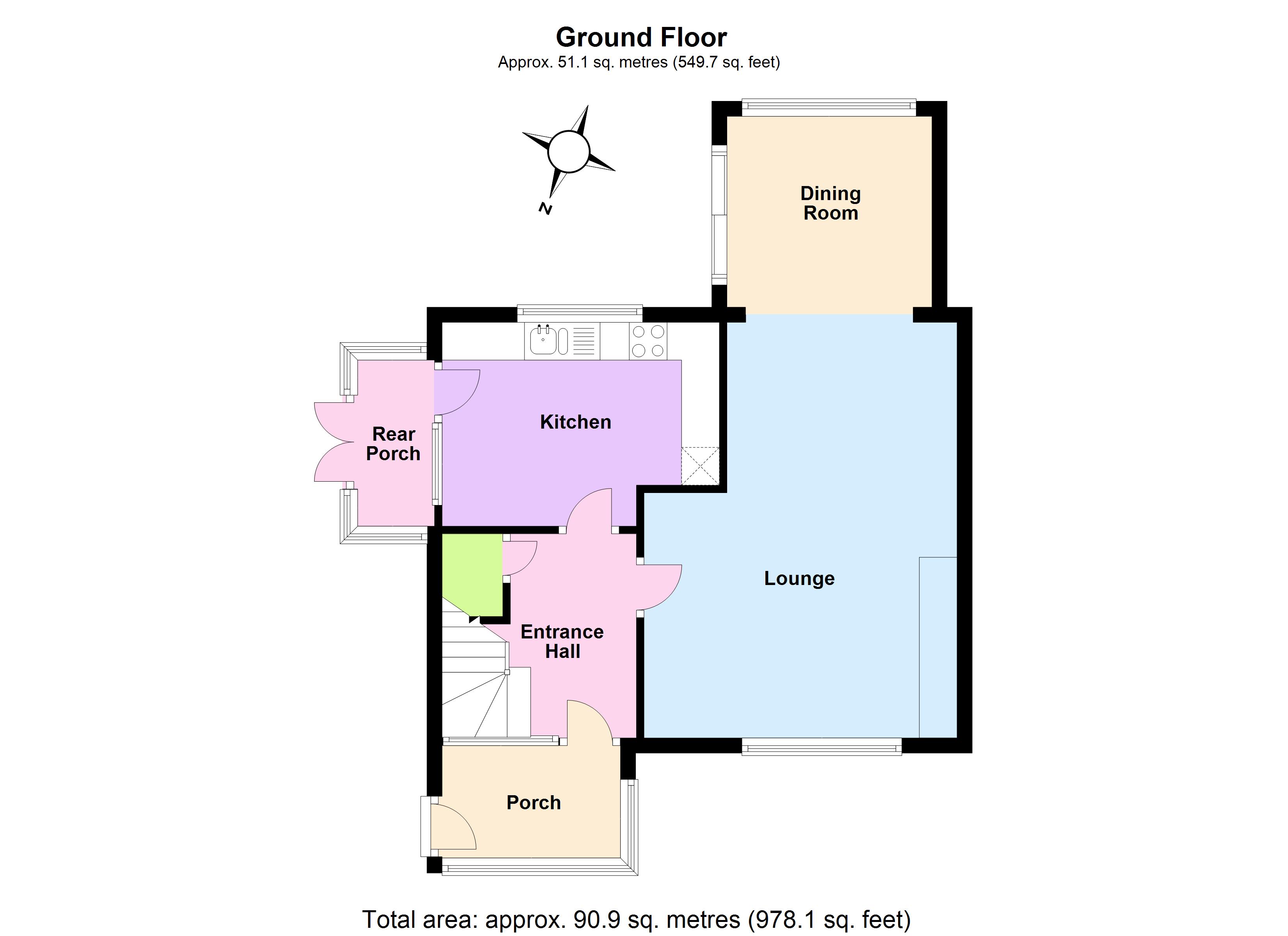 Oakway, Wellingborough NN8, 3 bedroom semidetached house for sale