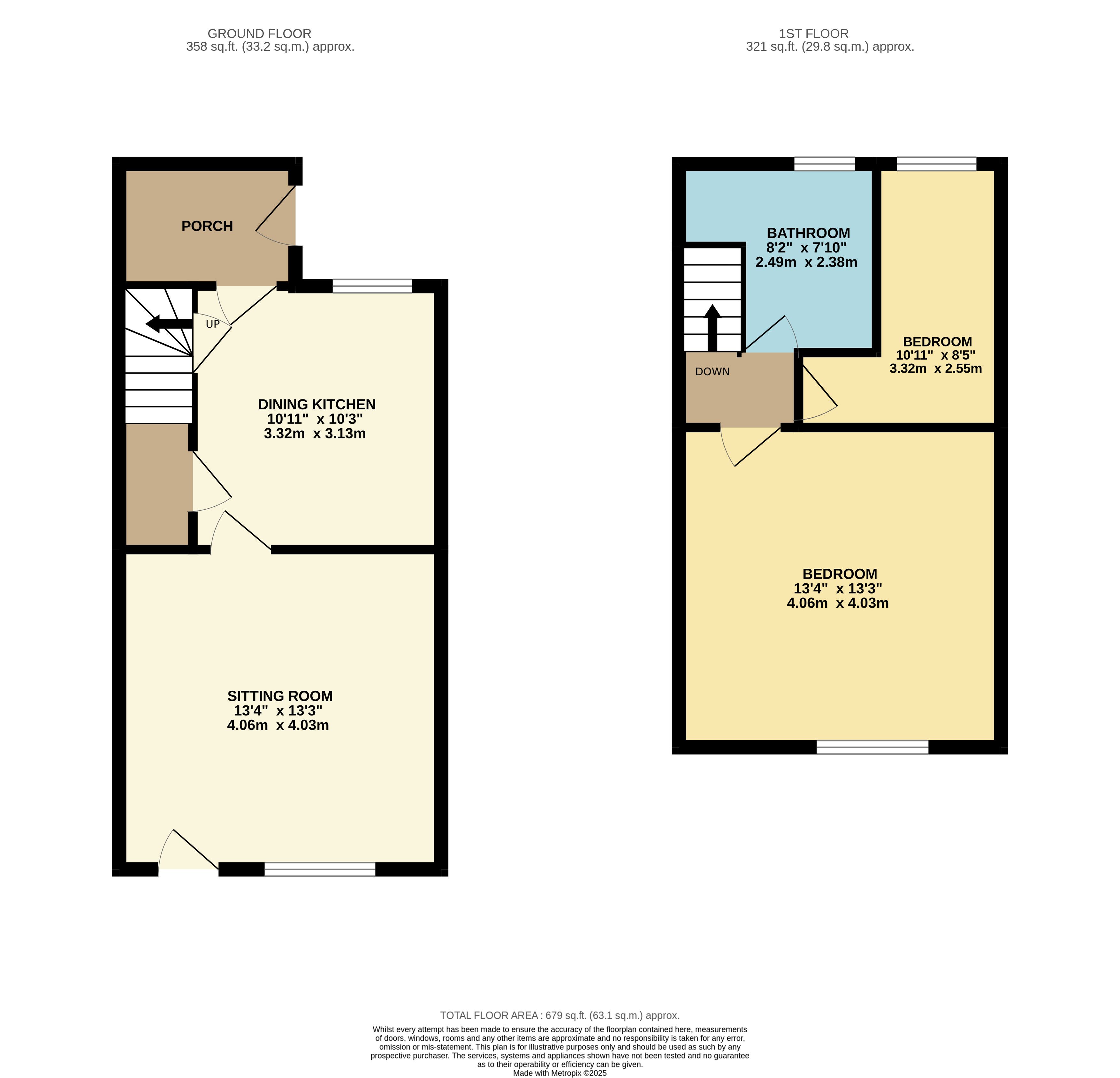 158, Cavendish Road, Matlock floorplan