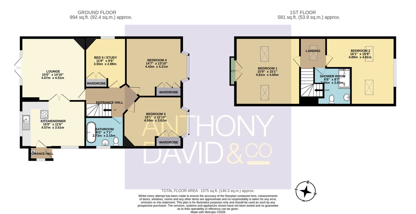 46, Hennings Park Road, Poole floorplan