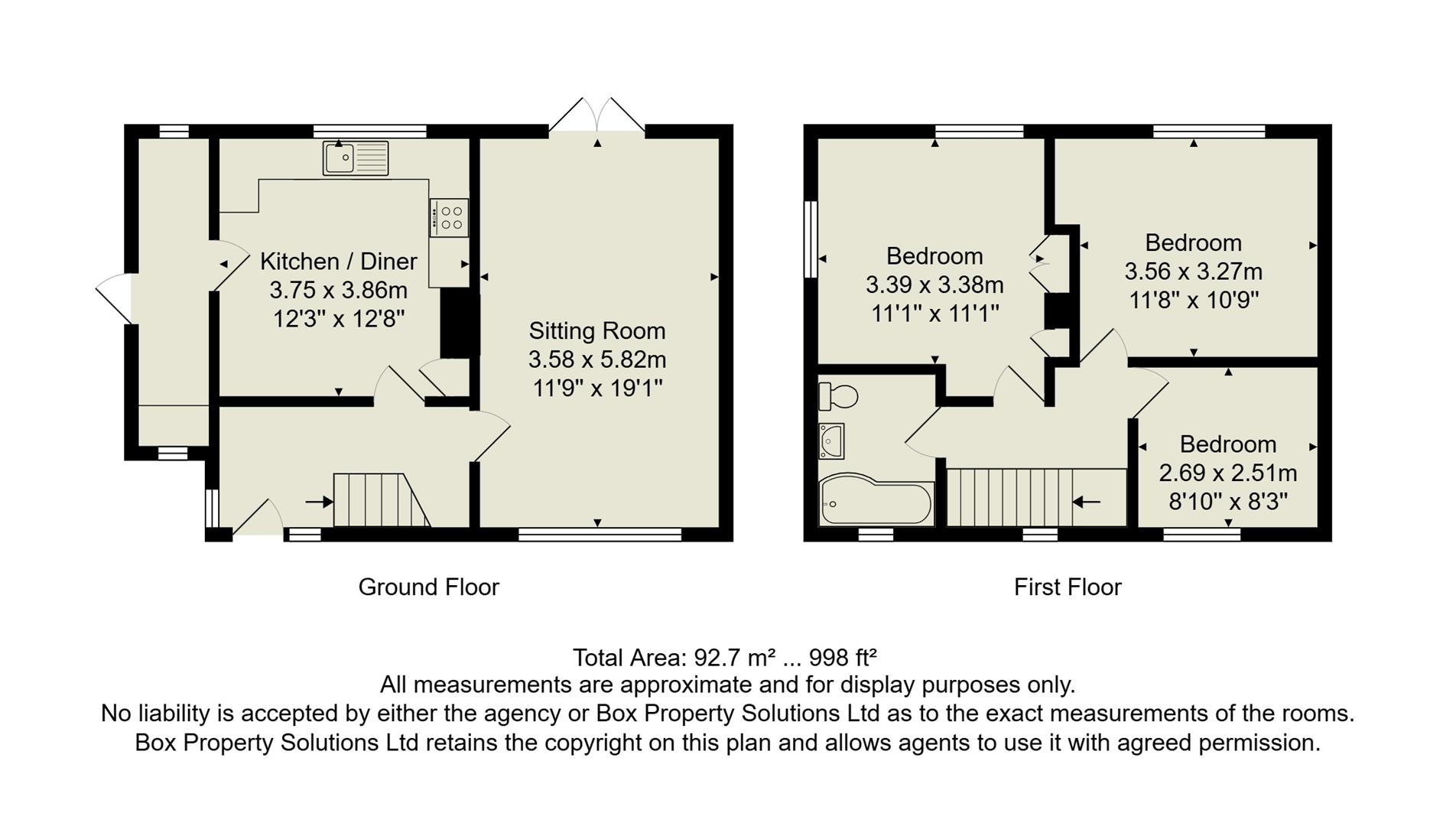 25, The Crescent, Ilkley floorplan