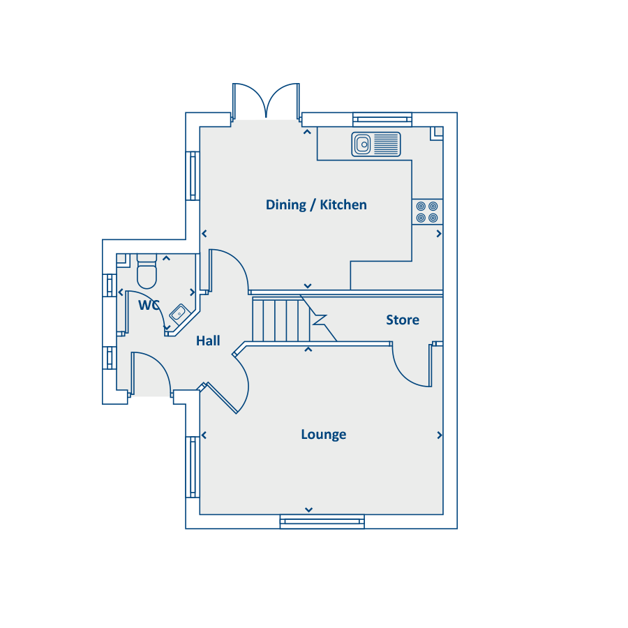 Plot 49, Cannop Crescent, Stoneyburn floorplan