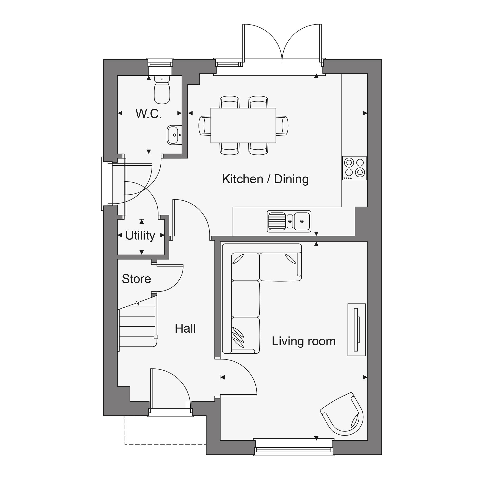 the_frogmore_home_116, Station Road, Moors Field,  Little Dunmow  floorplan