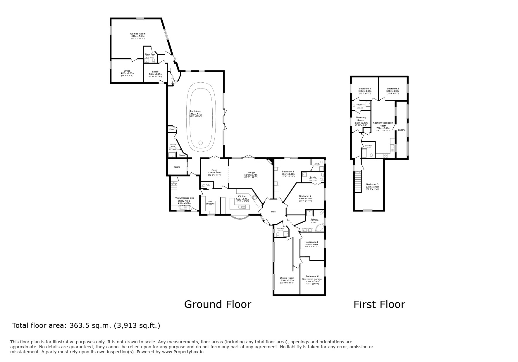 74, Ryland Road, Lincoln floorplan
