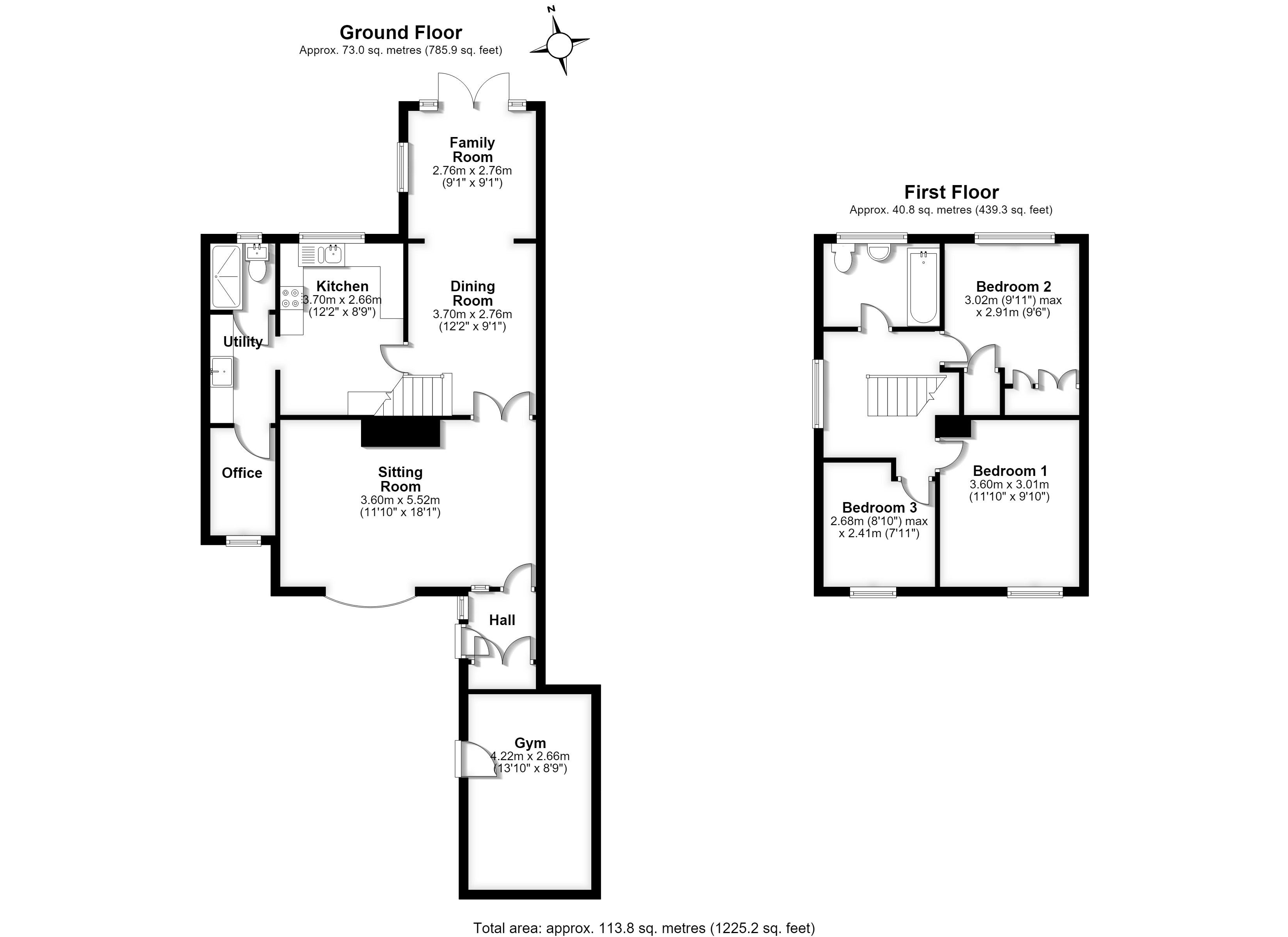 11, Vernons Close, Henham floorplan