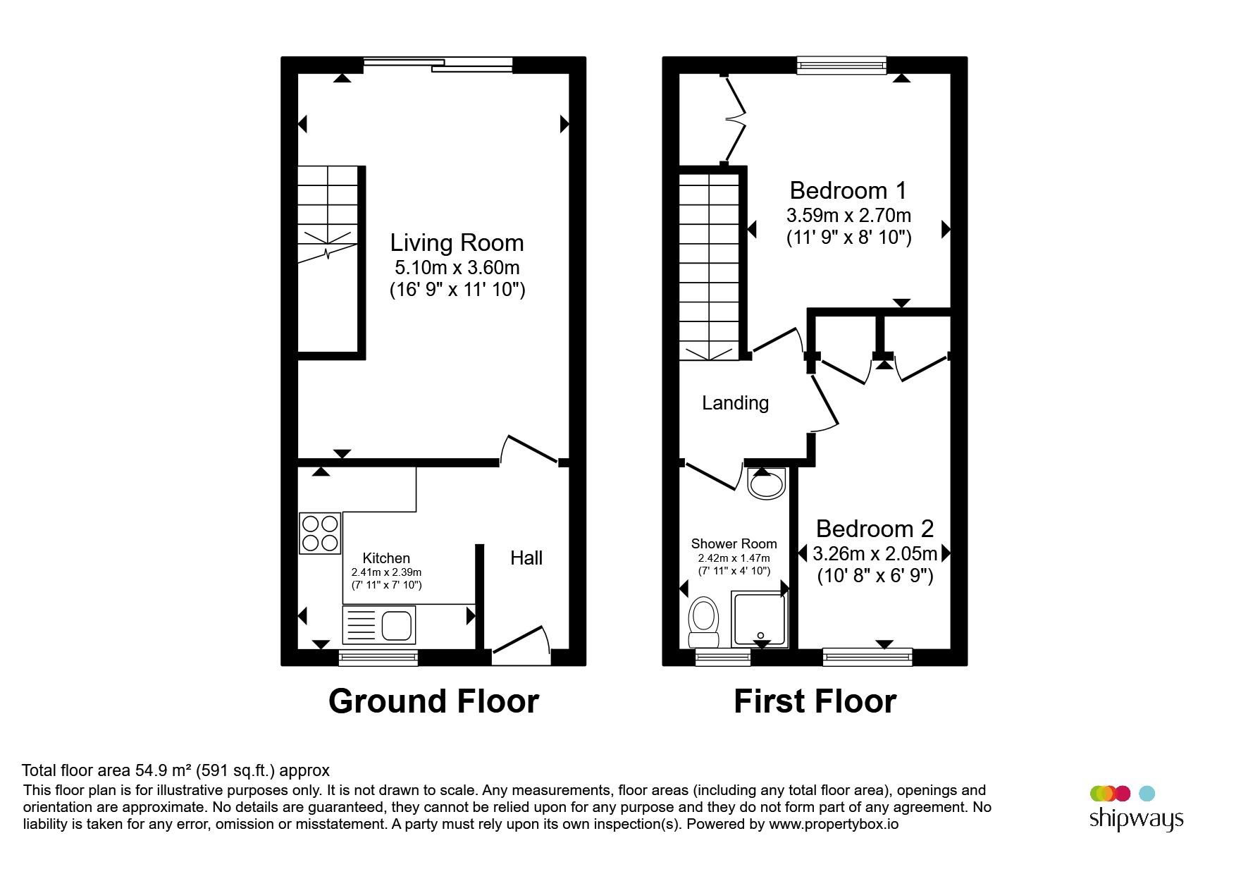 65, Avern Close, Tipton floorplan