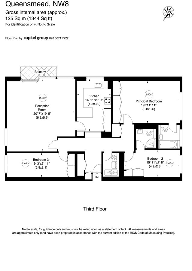 3 Bedrooms Flat to rent in Sheringham, St. Johns Wood Park, London NW8