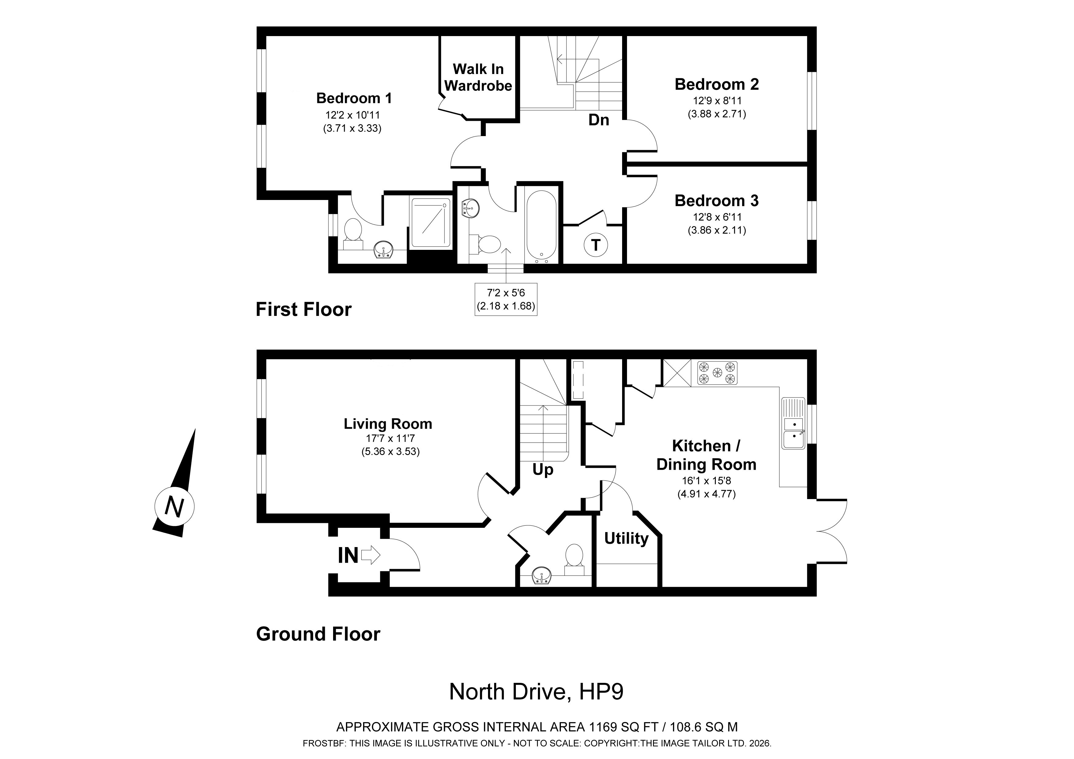 17, North Drive, Buckinghamshire floorplan