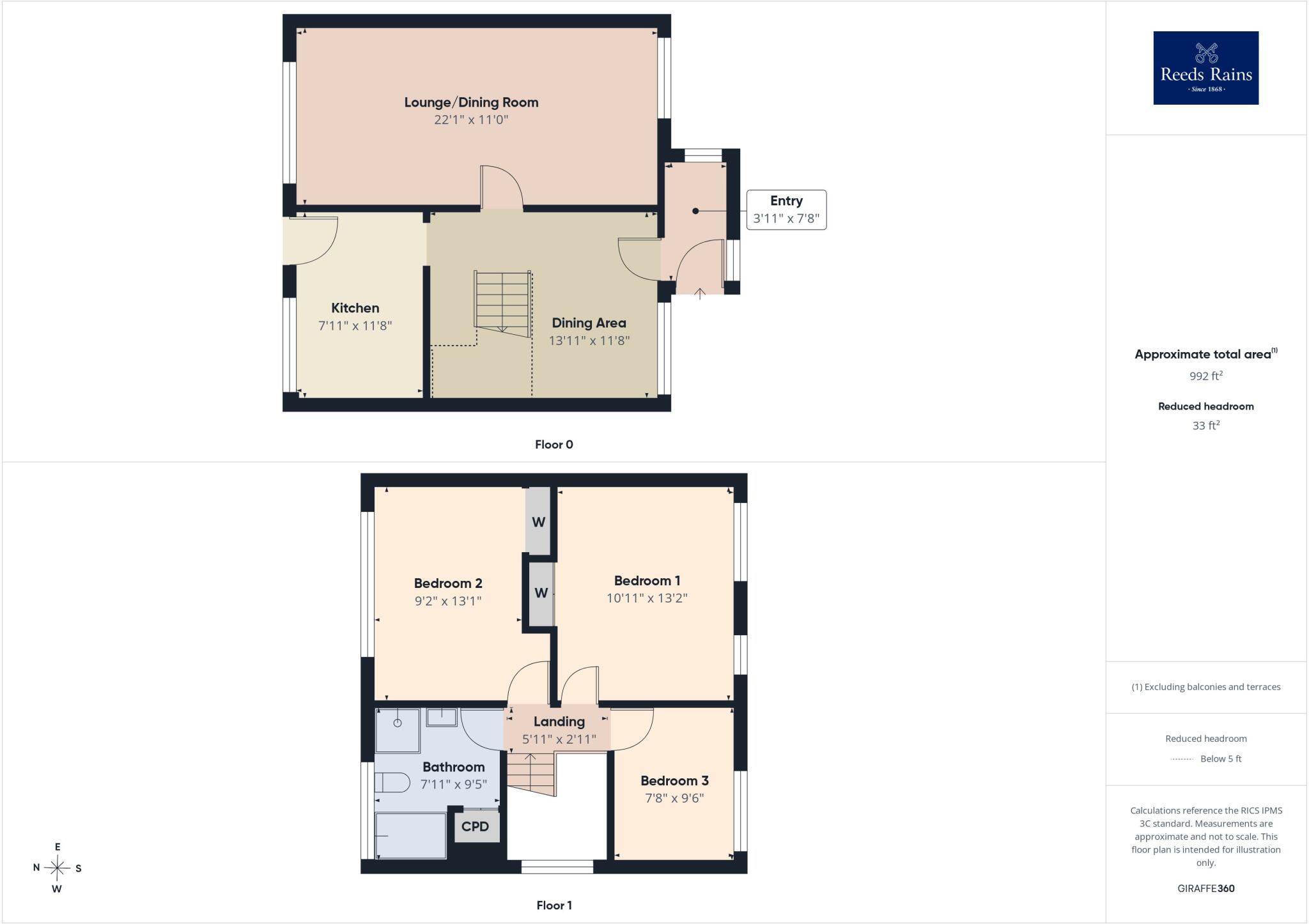 12, Walmer Way, Folkestone floorplan