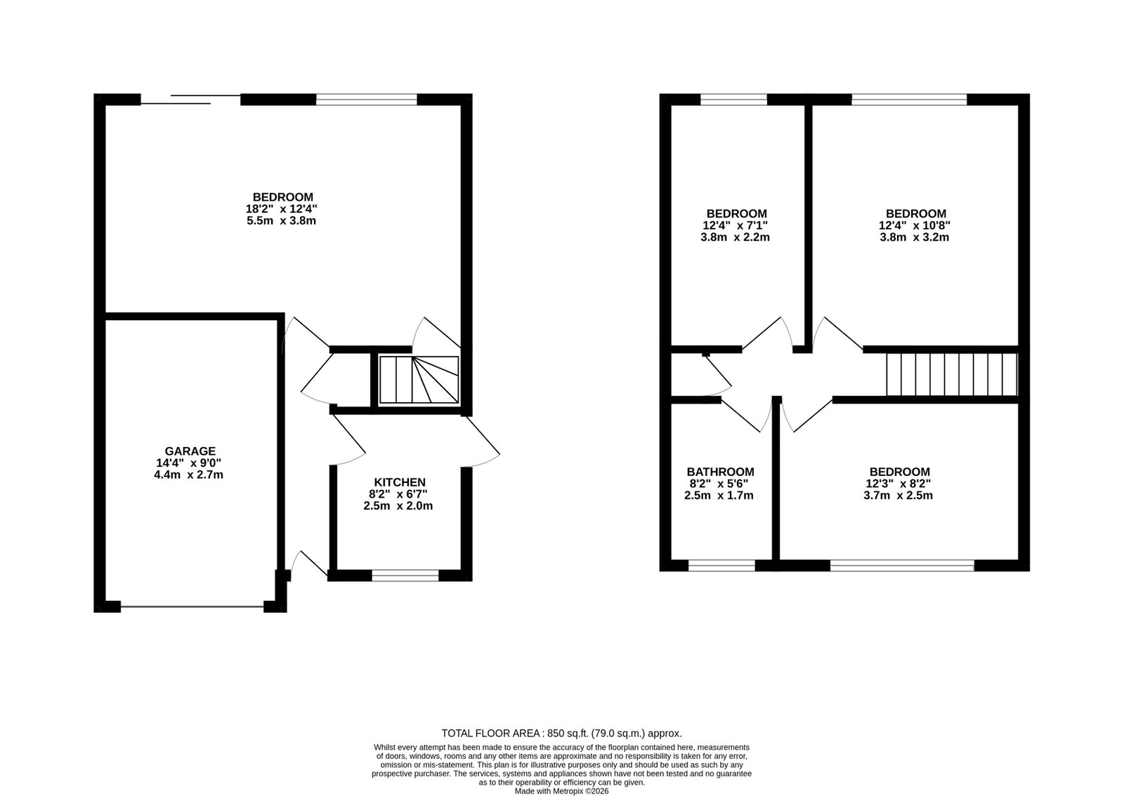 Larchmere Drive, Birmingham floorplan