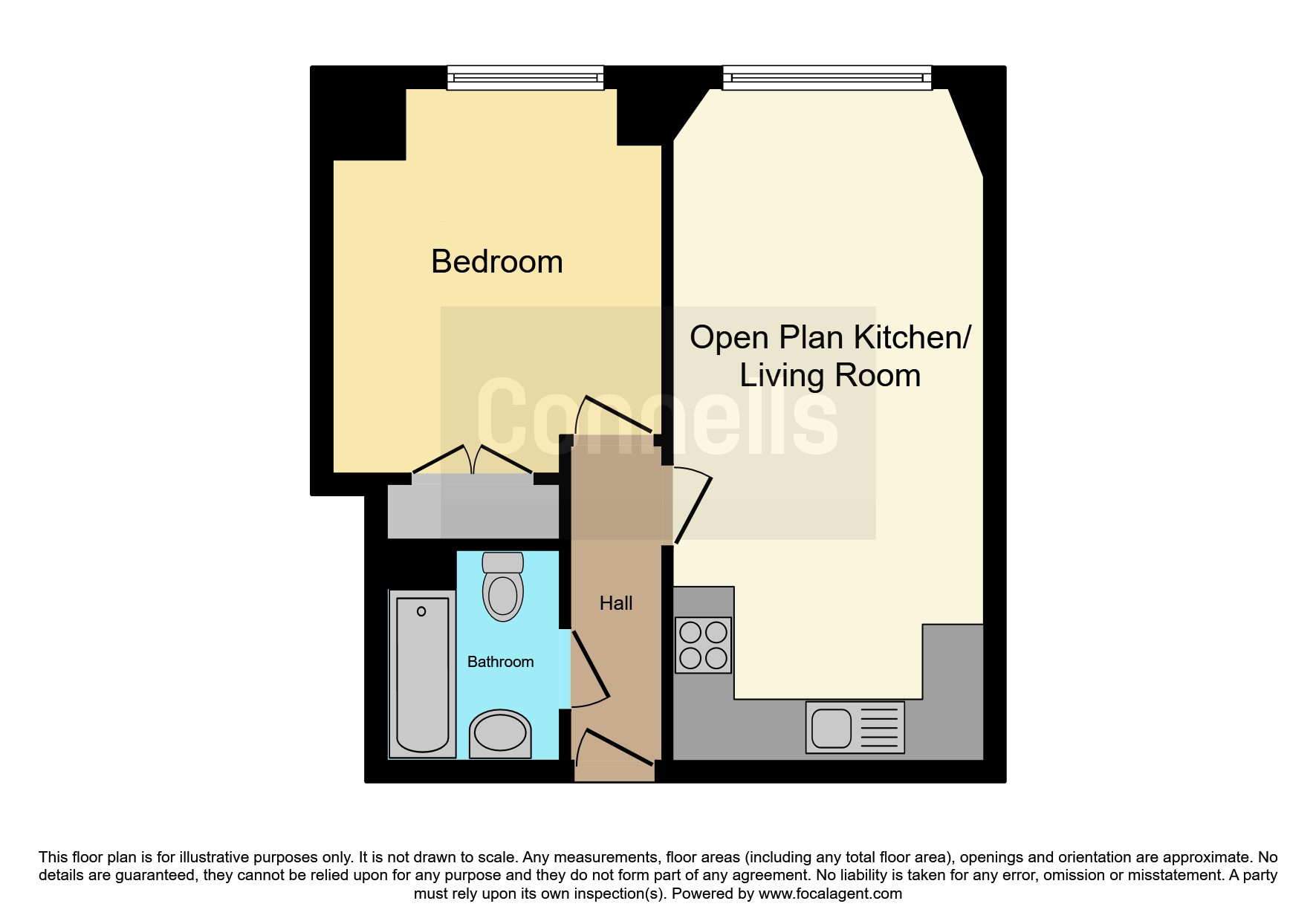 Flat 96, The River Buildings 30-32, Western Road, Leicester floorplan