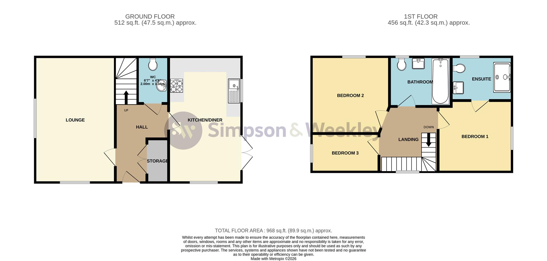 30, Romeo Way, Wellingborough floorplan