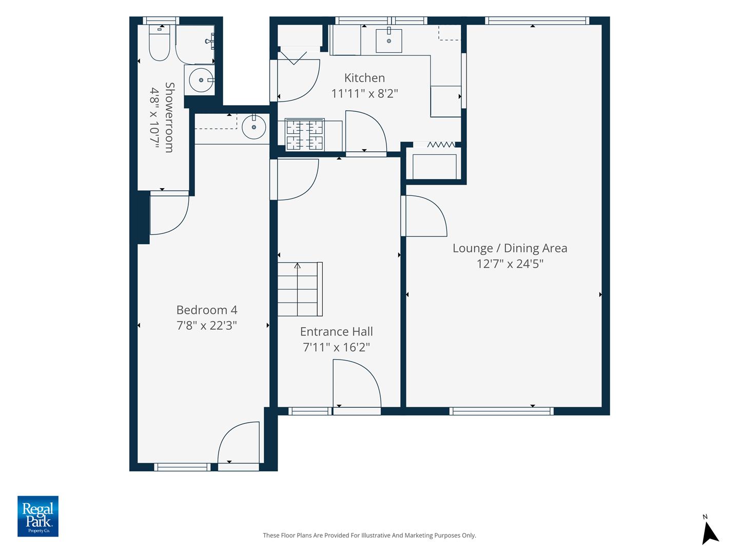 48, Huntly Grove, Peterborough floorplan