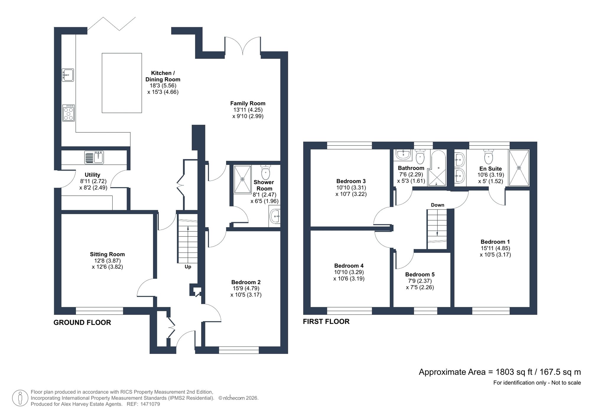 201 St. Leonards Road, Horsham floorplan