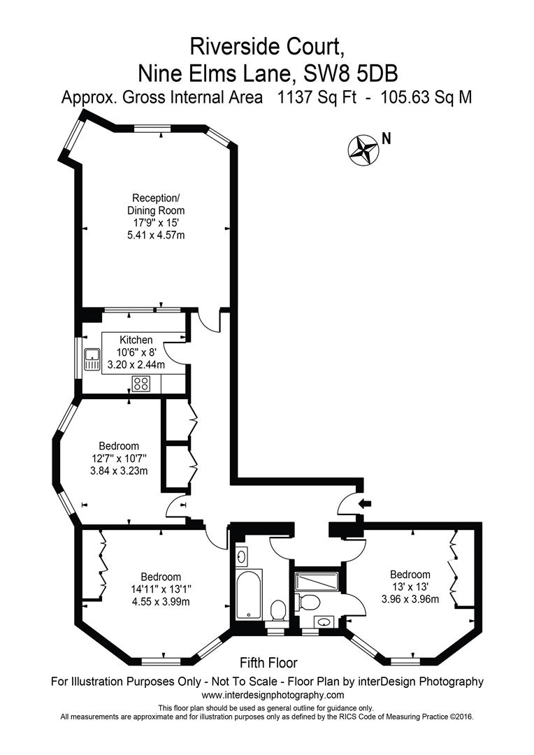 20 Nine Elms Lane, London floorplan