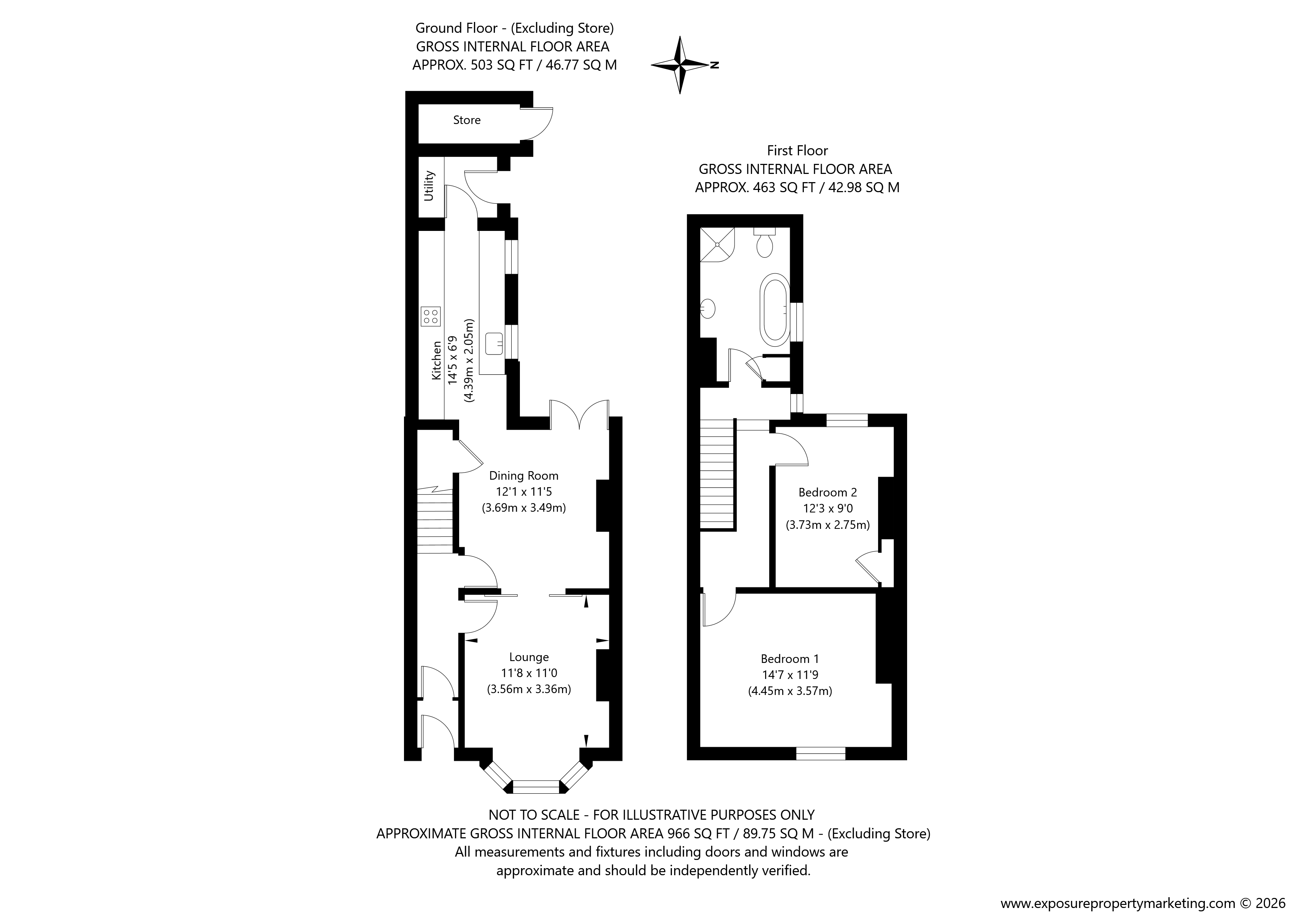 45, Thorpe Street, North Yorkshire floorplan