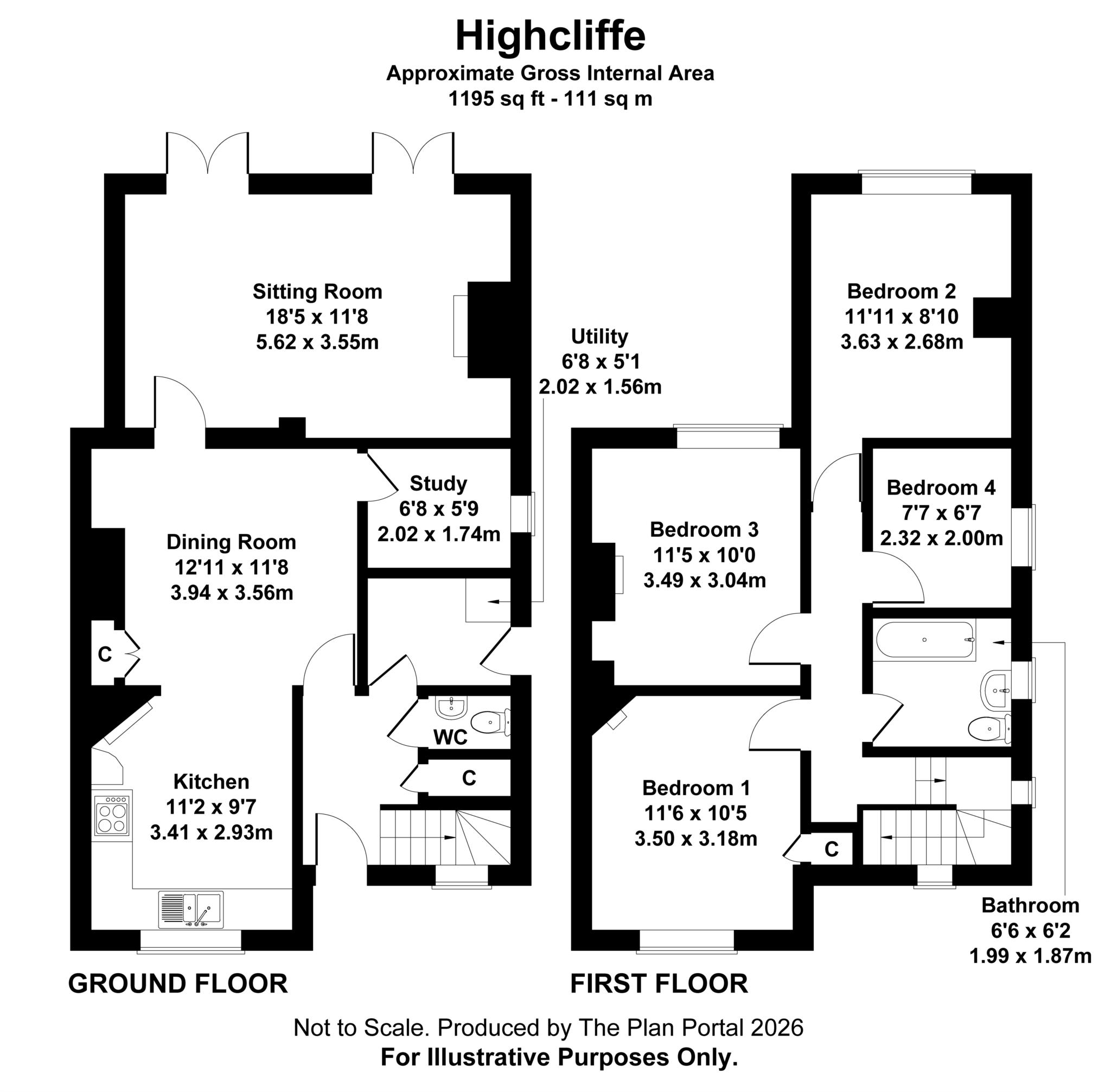 Highcliffe, Alfred Street, Blandford Forum floorplan