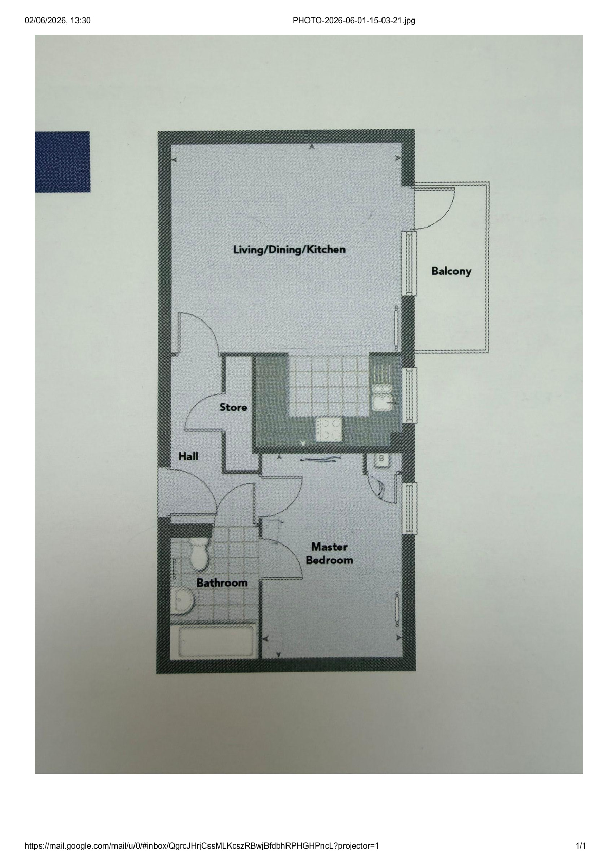 Flat 27, 10, Fisher Close, London floorplan