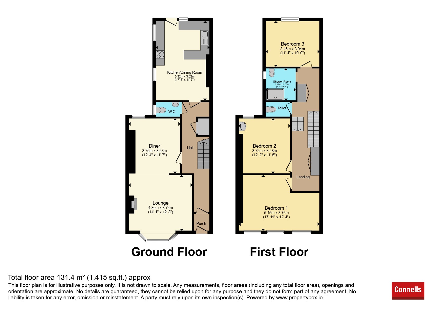 12, Conway Road, Paignton floorplan