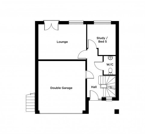 Plot 55 Easington - Church Meadows,, Off Wheatley Lane Road, Nelson floorplan