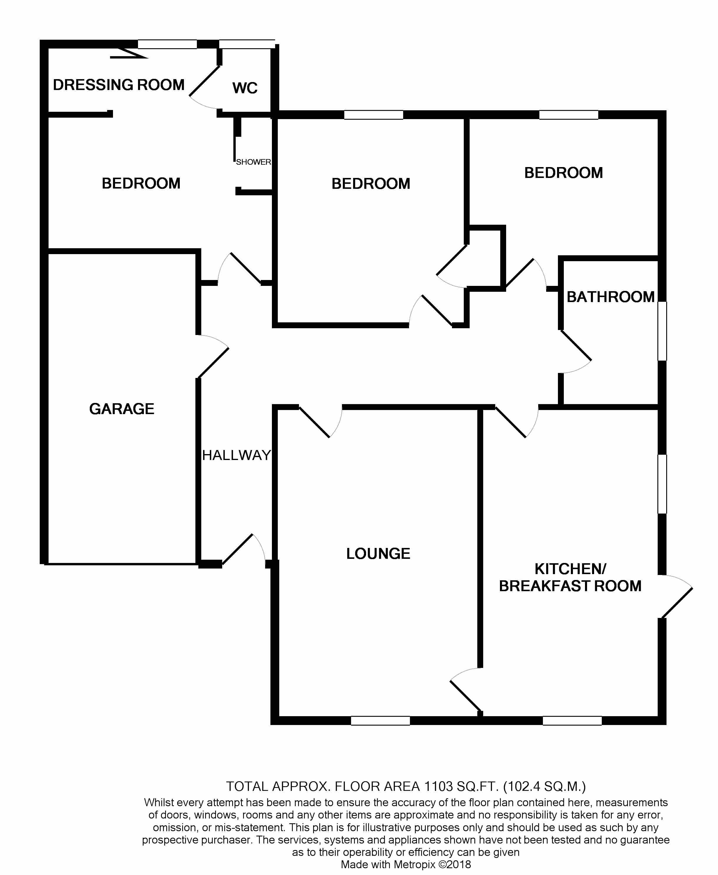 35, Holcombe Drive, Powys floorplan