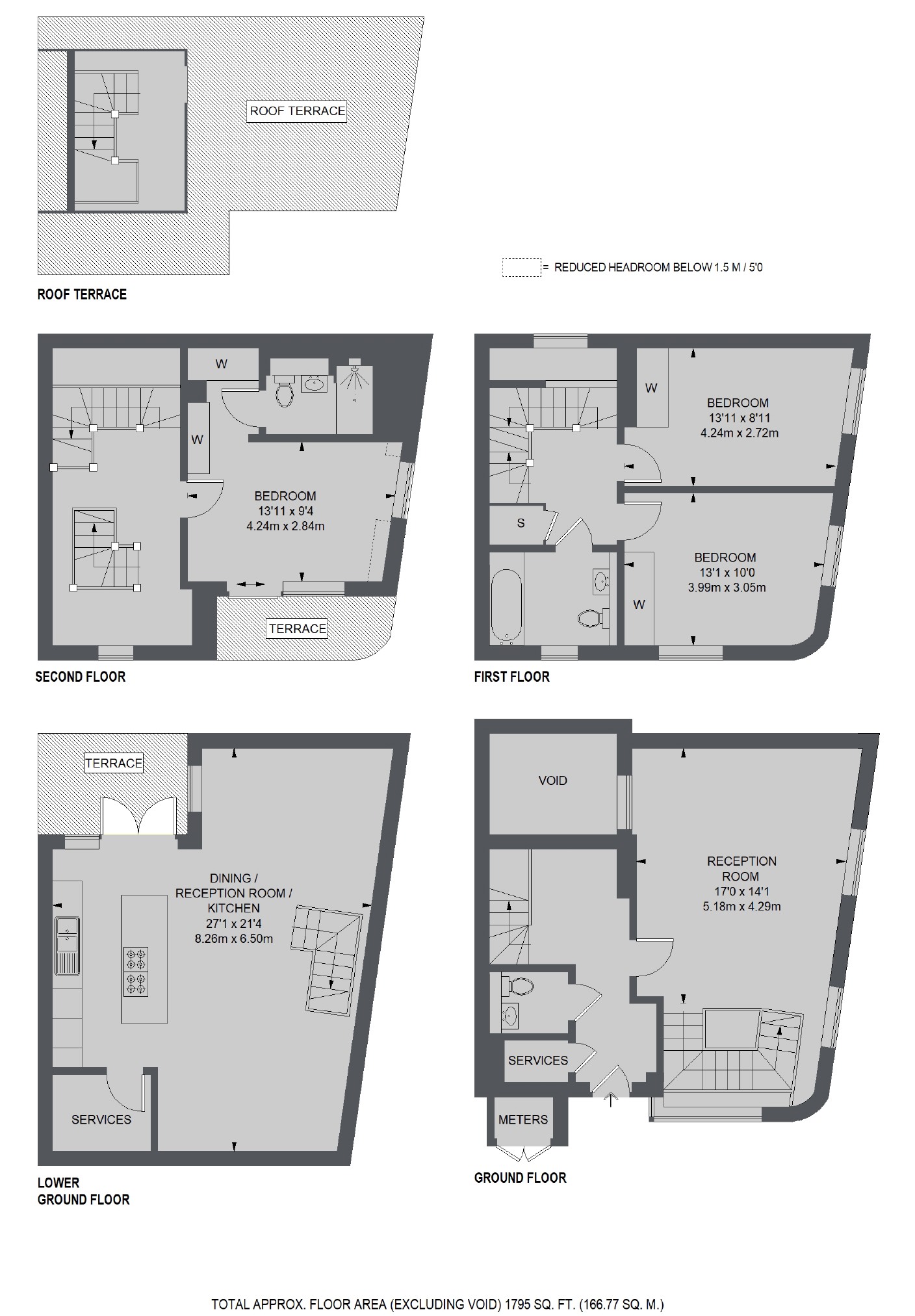 9, Avery Walk, Battersea floorplan