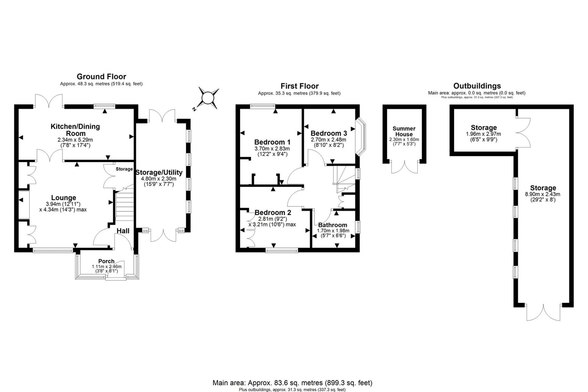 9 Homeway, Frodsham floorplan