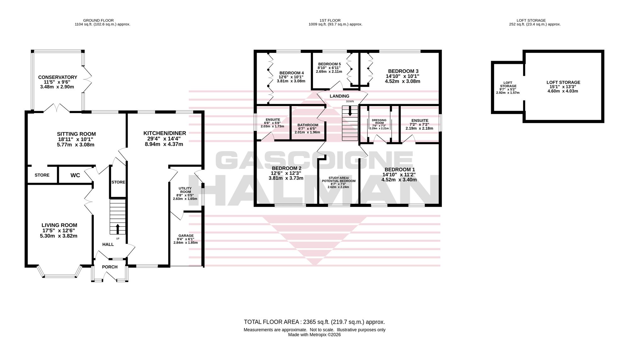 15 Lyncombe Close, Cheadle floorplan