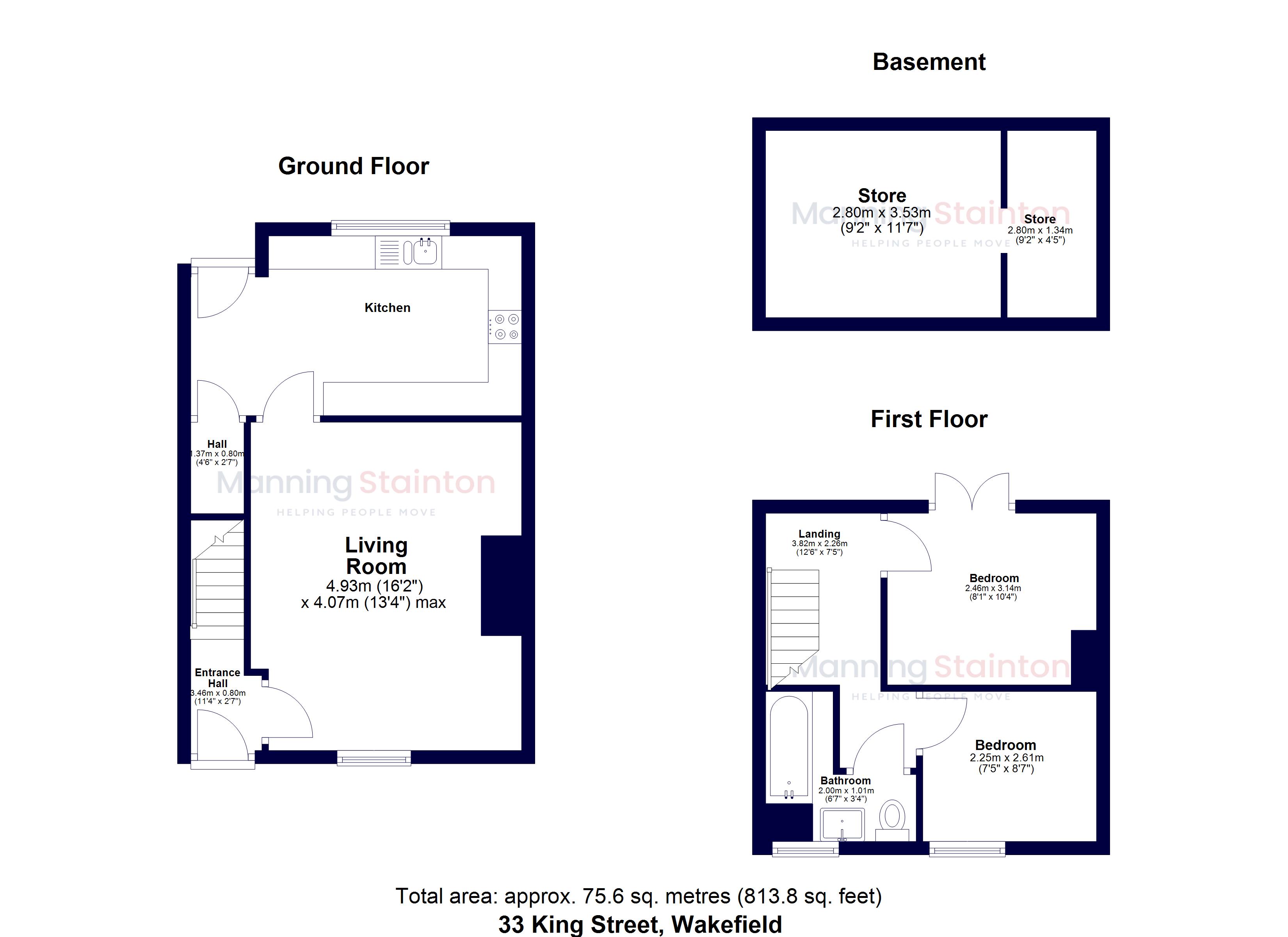 33, King Street, Wakefield floorplan