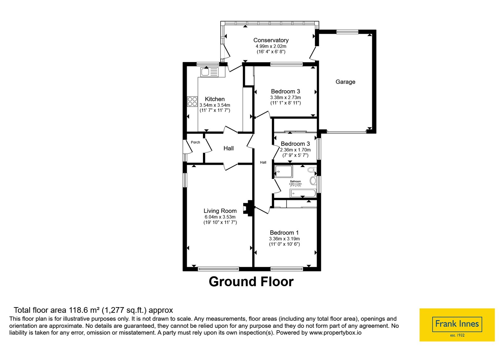 3, Sycamore Close, Nottingham floorplan