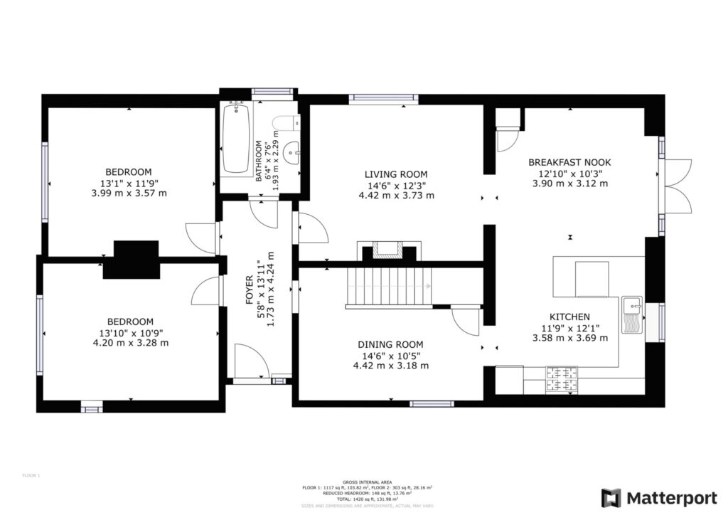 111, Reculver Road, Herne Bay floorplan