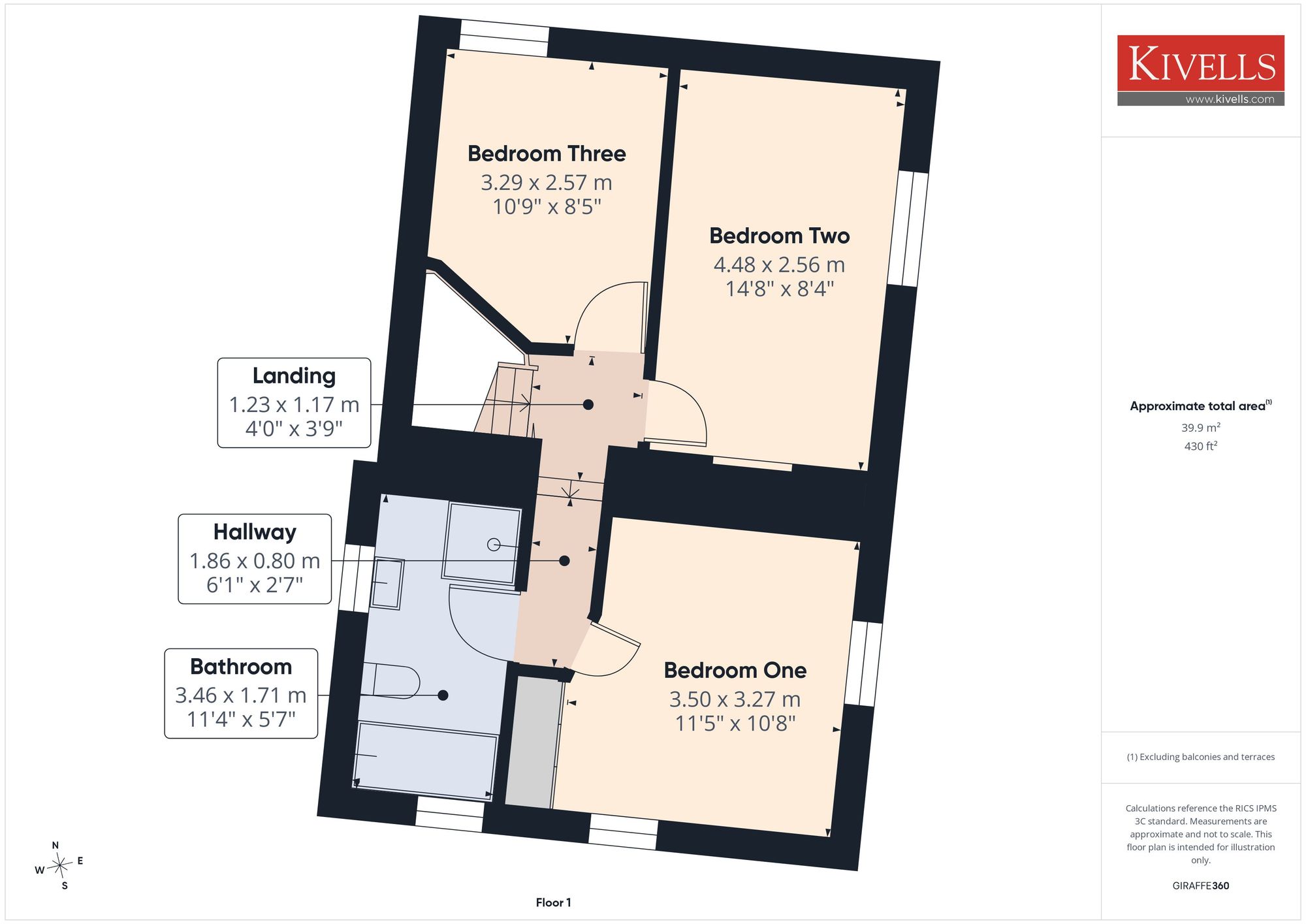 Hillcot Hele Road, Bude floorplan