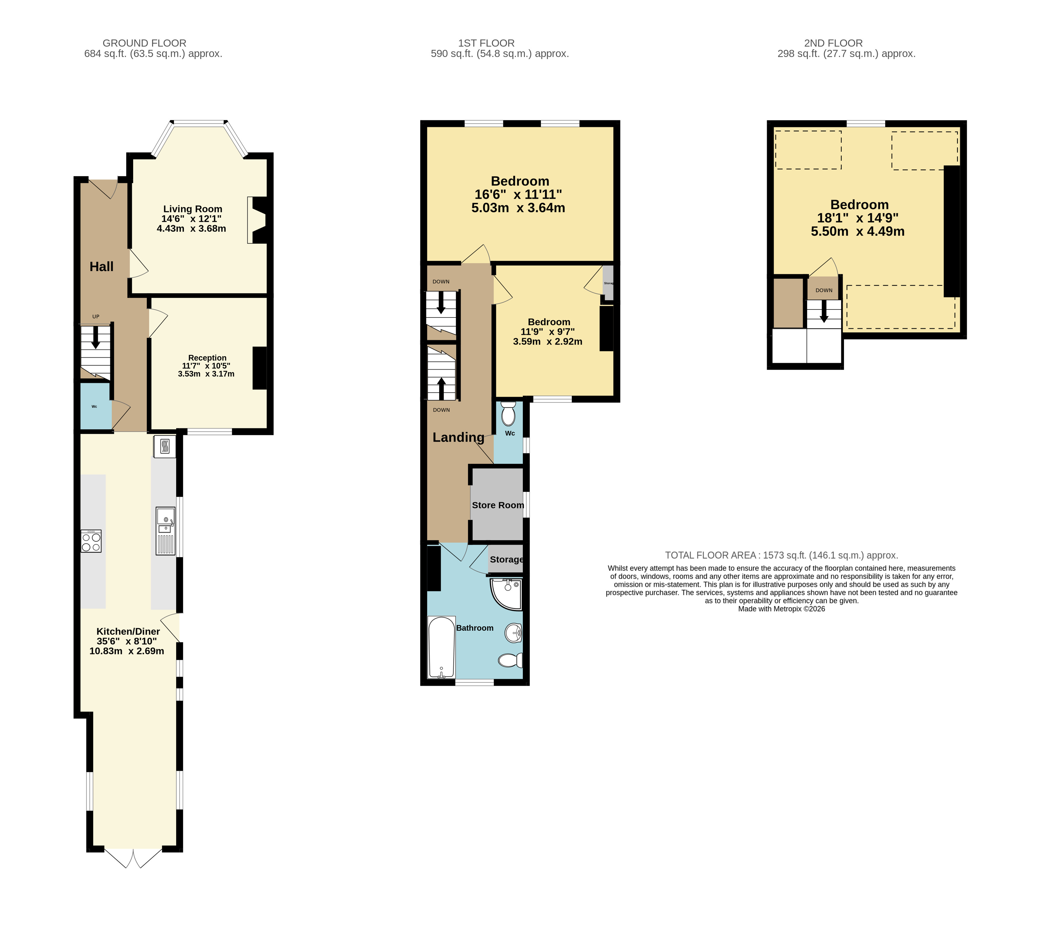 19, Queens Gardens, Herne Bay floorplan