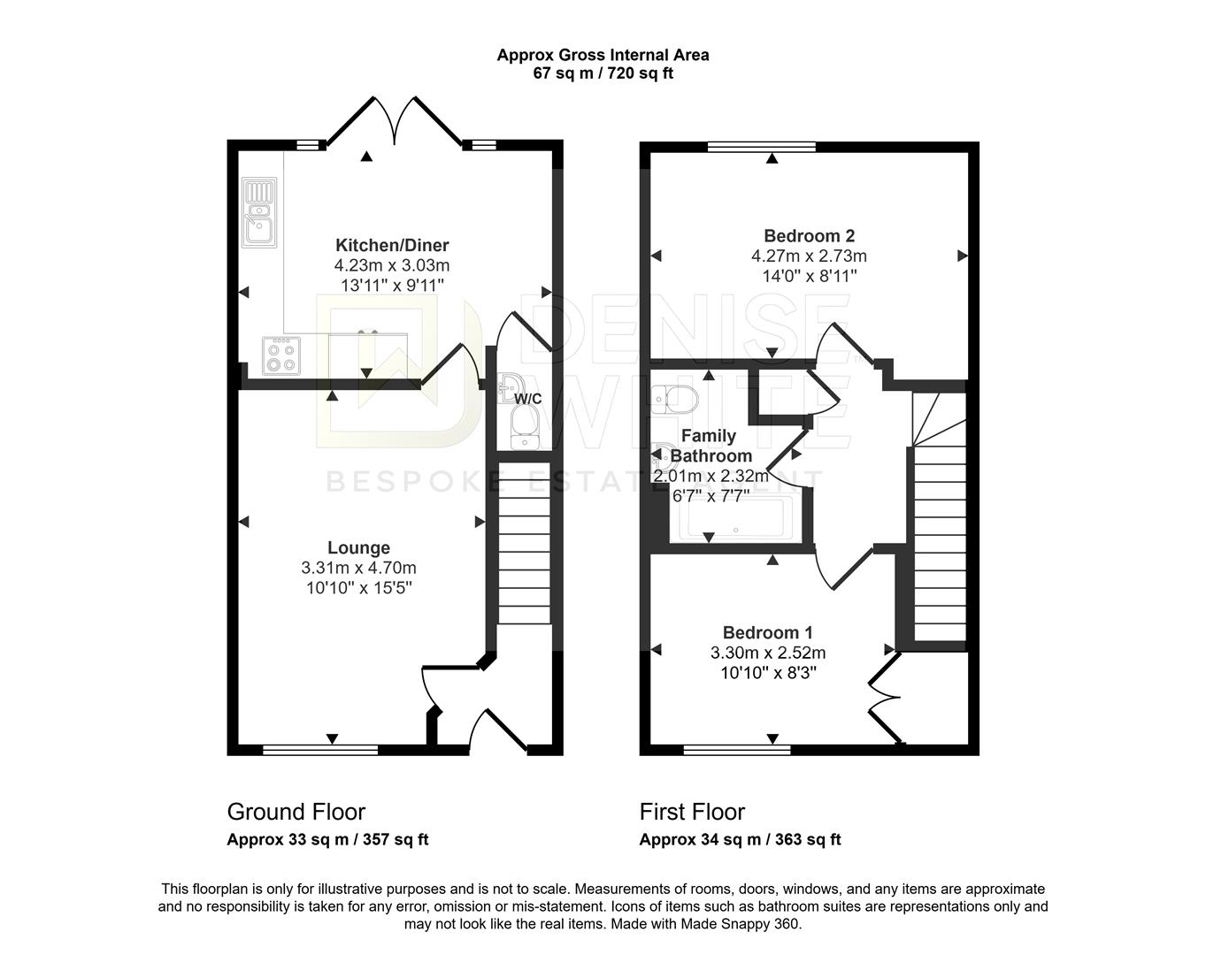 38, Chapel Street, Stoke on Trent floorplan