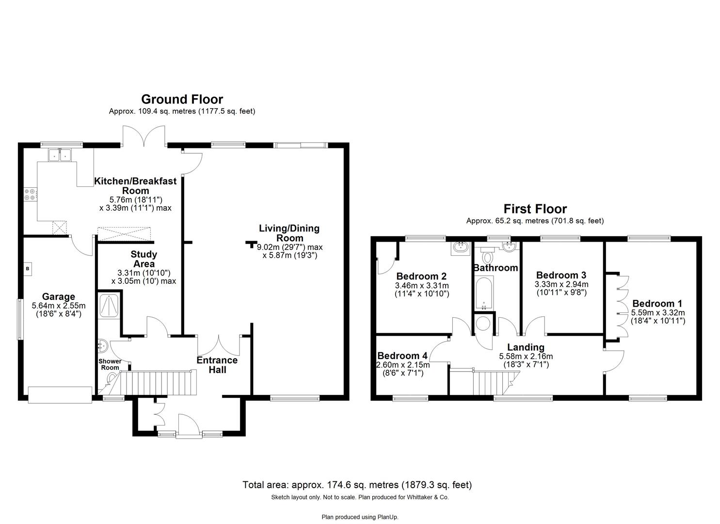 33, Ridgewood Drive, Harpenden floorplan