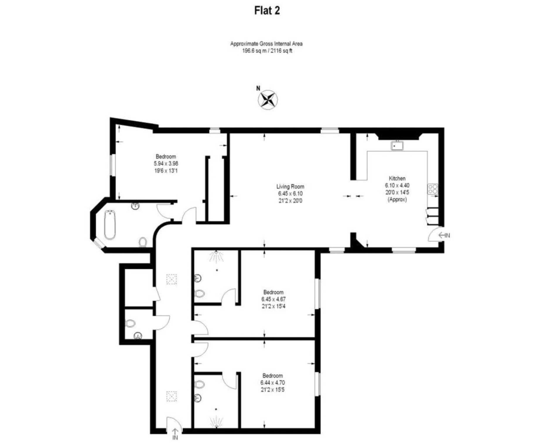 Courtyard House, Courtyard House, Mill Hill floorplan