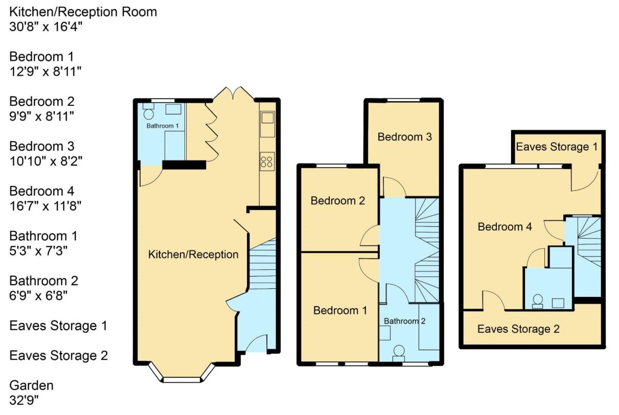 146A, Hale End Road, London floorplan