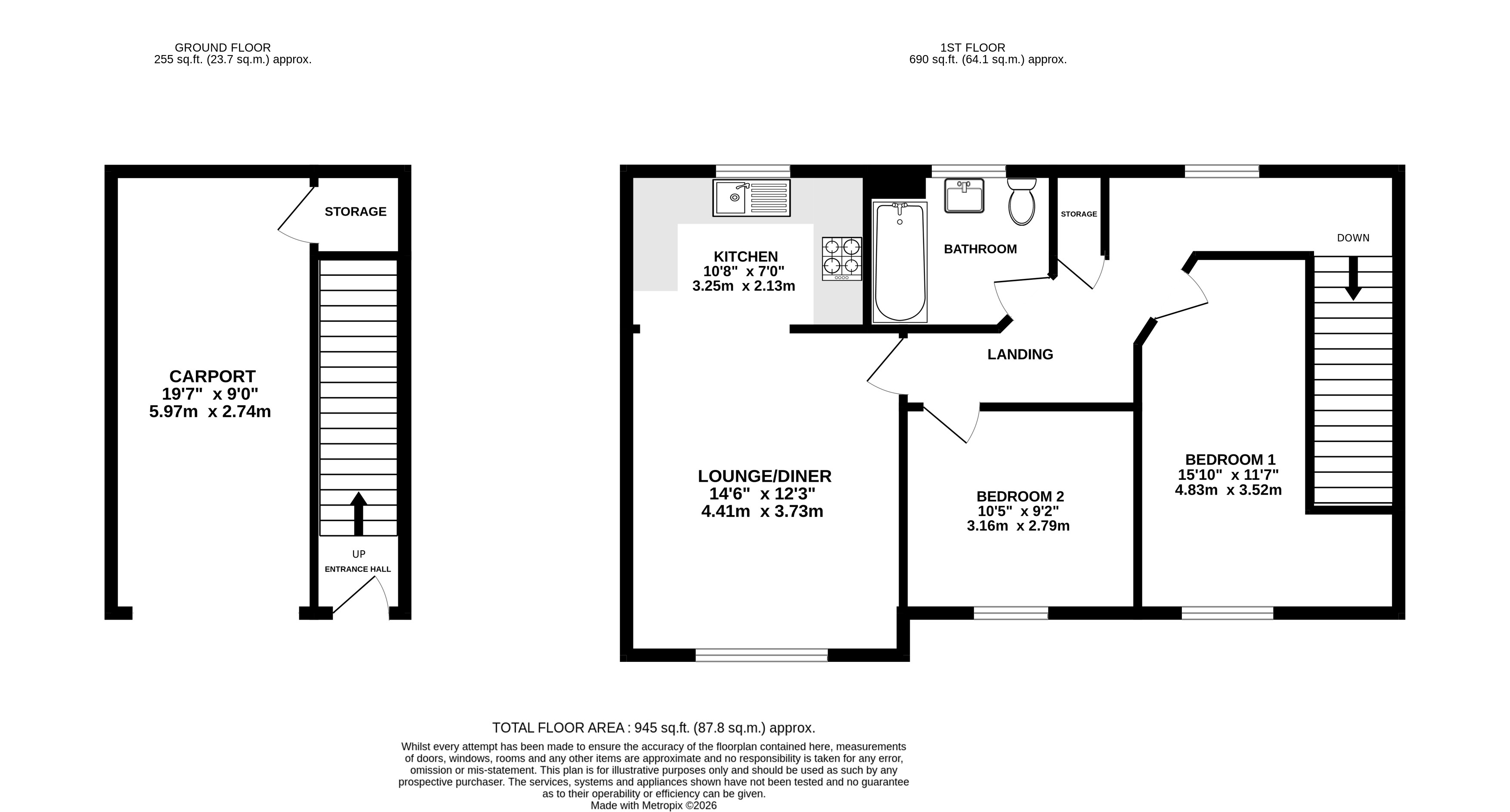 44, Shuttle Road, Andover floorplan