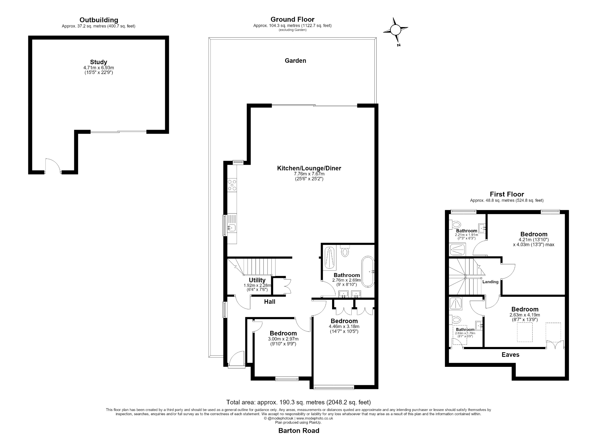 5, Barton Road, Greater London floorplan