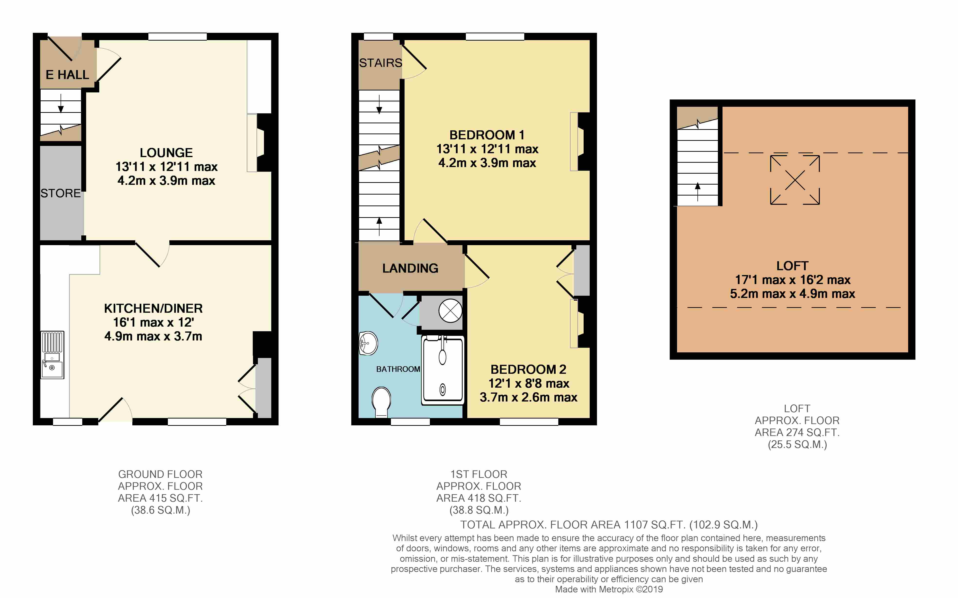 2 Bedrooms Terraced house to rent in Elm Street, Selby YO8