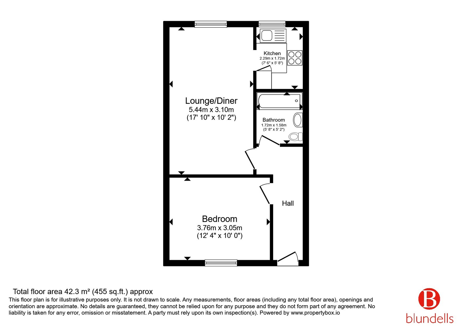 24, Clifford Road, Sheffield floorplan