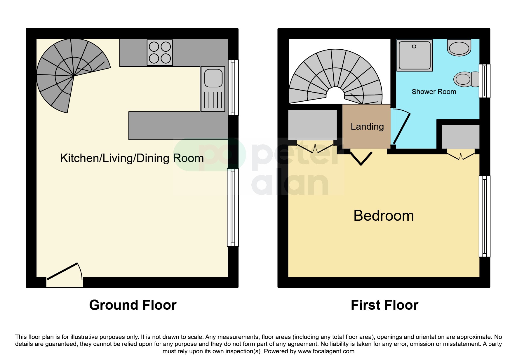 12, Oakridge, Cardiff floorplan
